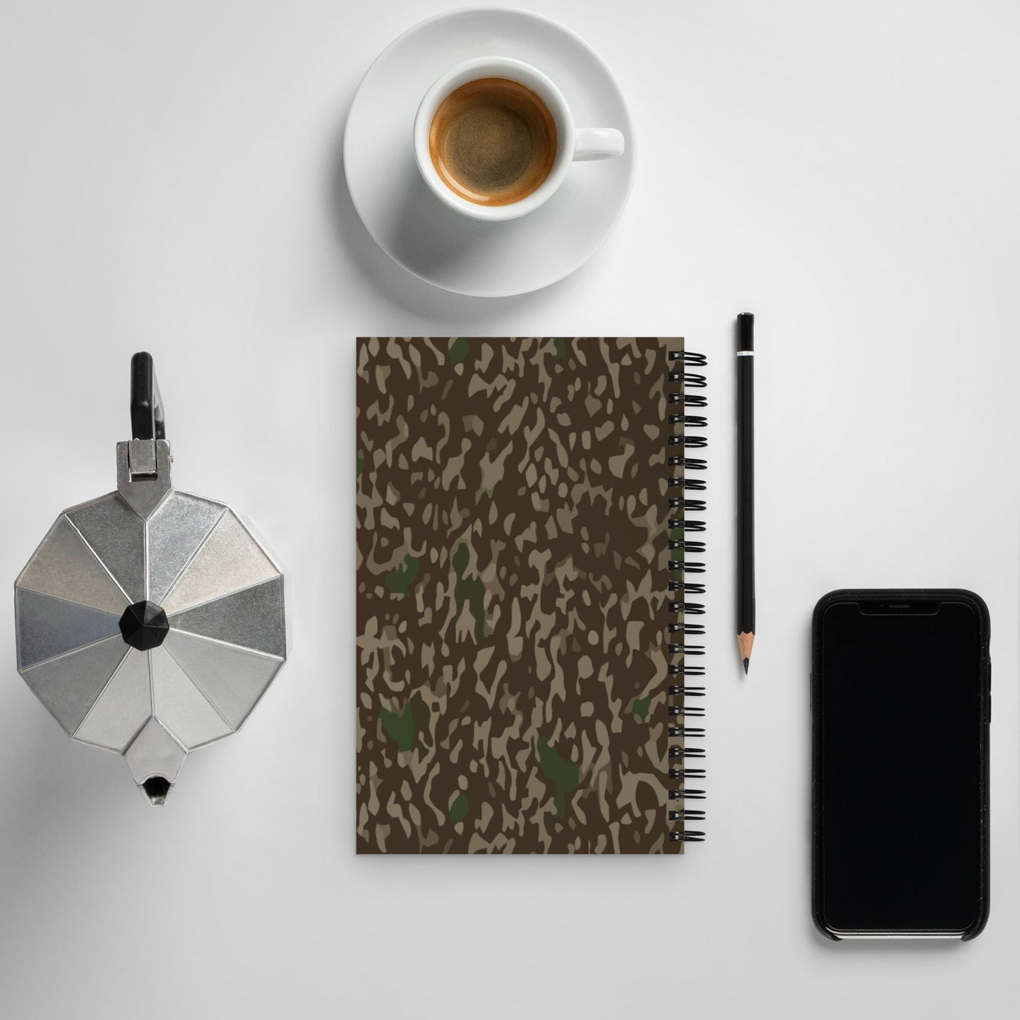Pinefall Shroud CAMO Spiral notebook - Notebooks
