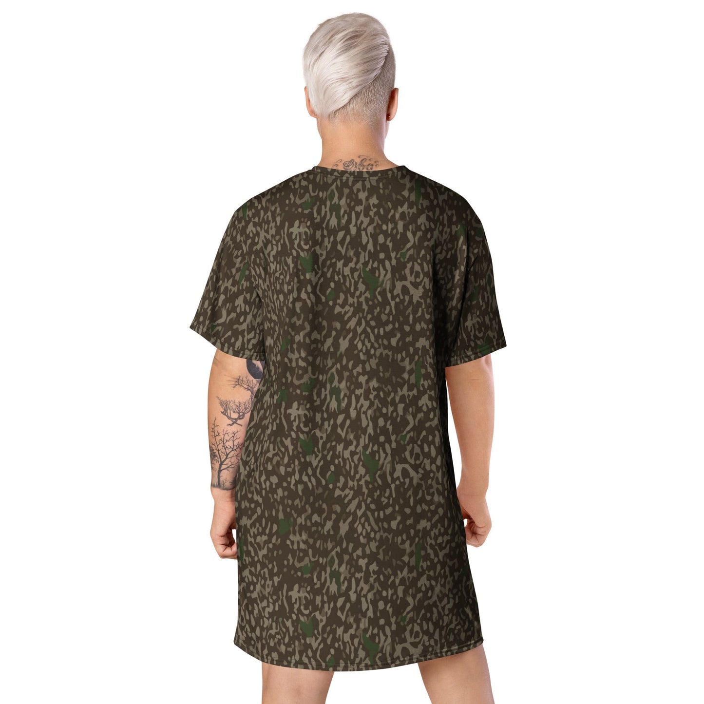 Pinefall Shroud CAMO T-shirt dress - Womens T-Shirt Dresses