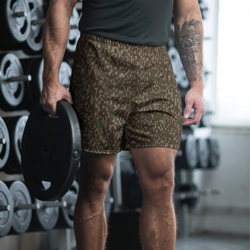 Pinefall Shroud CAMO Unisex Athletic Long Shorts - 2XS