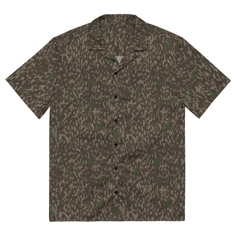 Pinefall Shroud CAMO Unisex Short-Sleeve Button Shirt - 2XS - Button-Up