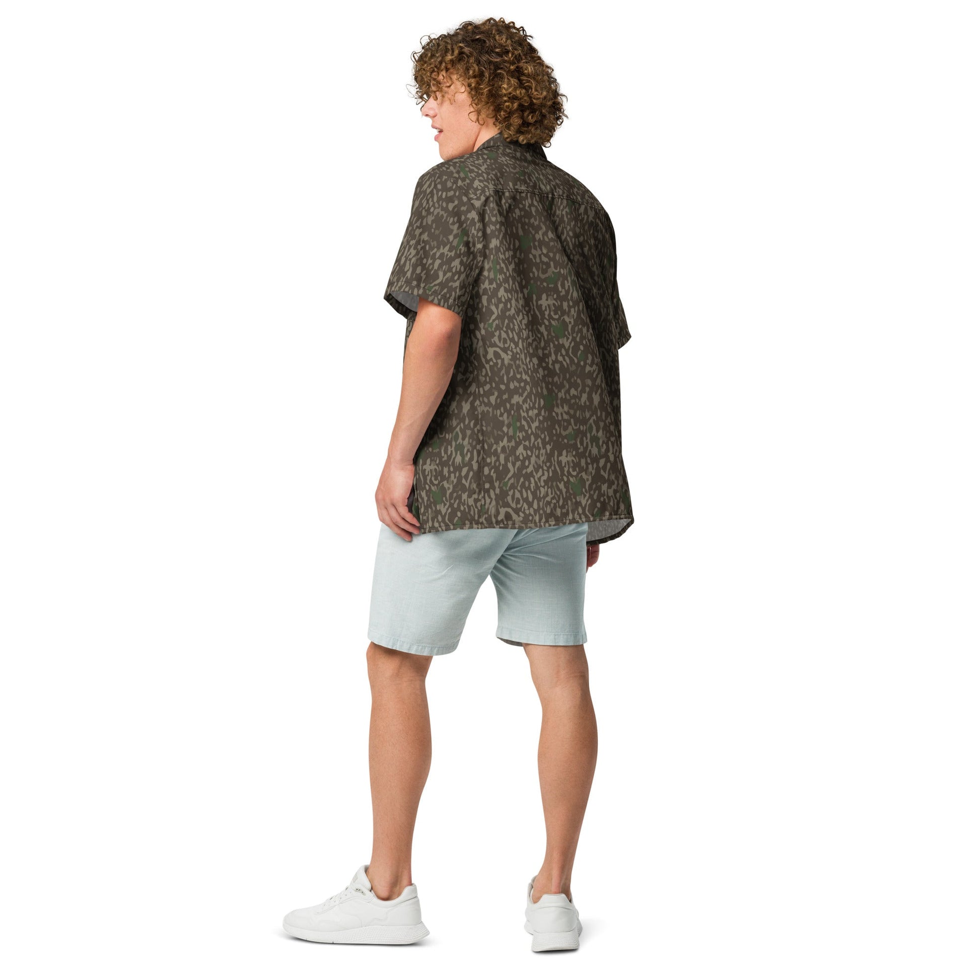 Pinefall Shroud CAMO Unisex Short-Sleeve Button Shirt