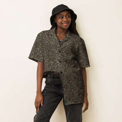 Pinefall Shroud CAMO Unisex Short-Sleeve Button Shirt