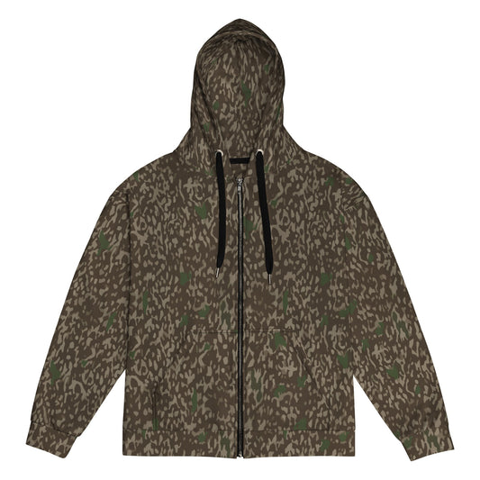 Pinefall Shroud CAMO Unisex zip hoodie - 2XS - Zip Hoodies