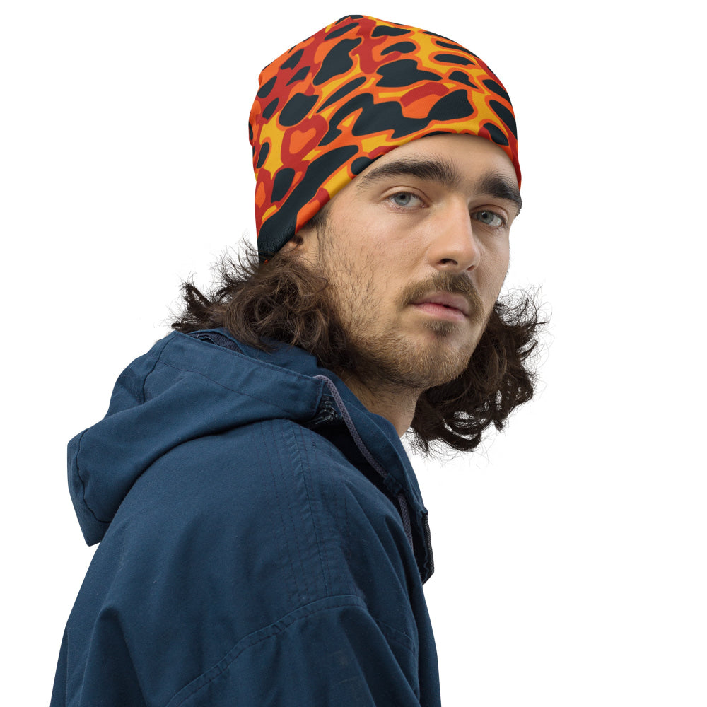 Plane Tree Hunter Orange CAMO Beanie