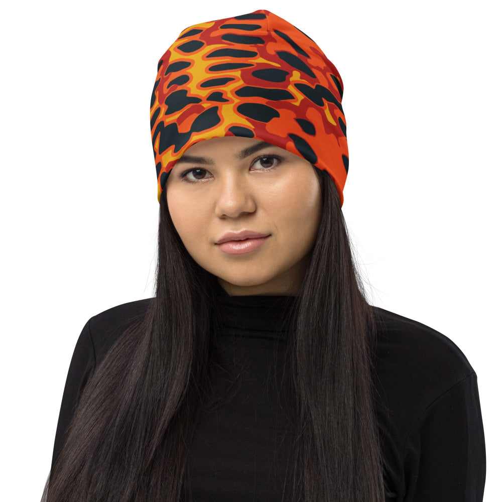 Plane Tree Hunter Orange CAMO Beanie