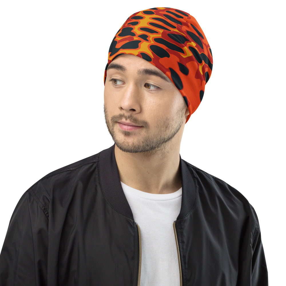 Plane Tree Hunter Orange CAMO Beanie