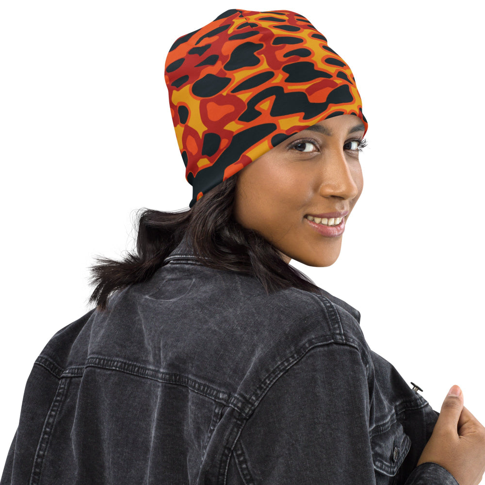 Plane Tree Hunter Orange CAMO Beanie