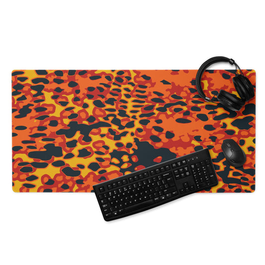 Plane Tree Hunter Orange CAMO Gaming mouse pad - 36″×18″ - Mouse Pad