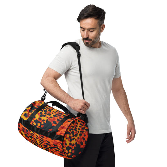 Plane Tree Hunter Orange CAMO gym bag - Gym Bag