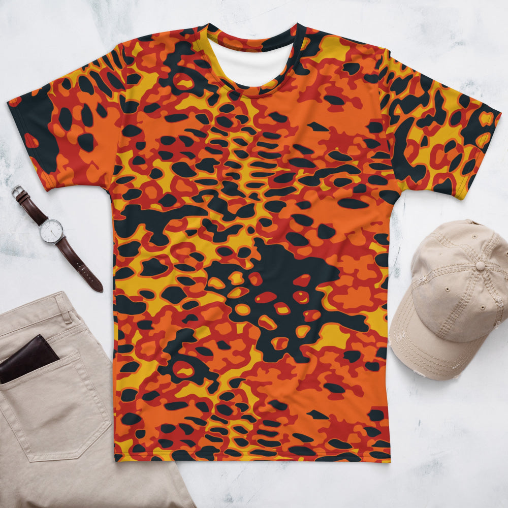 Plane Tree Hunter Orange CAMO Men’s t-shirt - XS - Mens T-Shirt