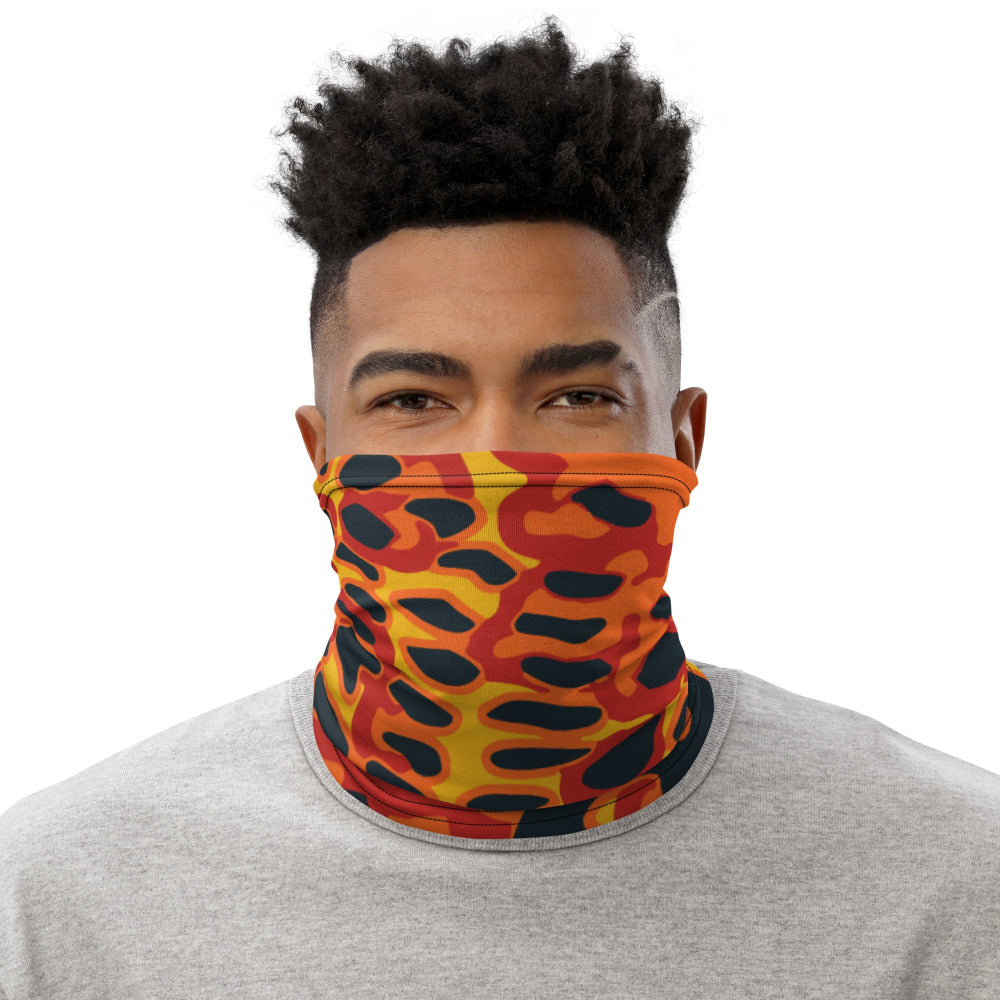 Plane Tree Hunter Orange CAMO Neck Gaiter