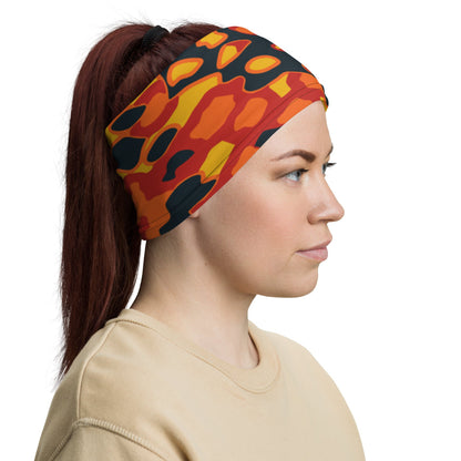 Plane Tree Hunter Orange CAMO Neck Gaiter