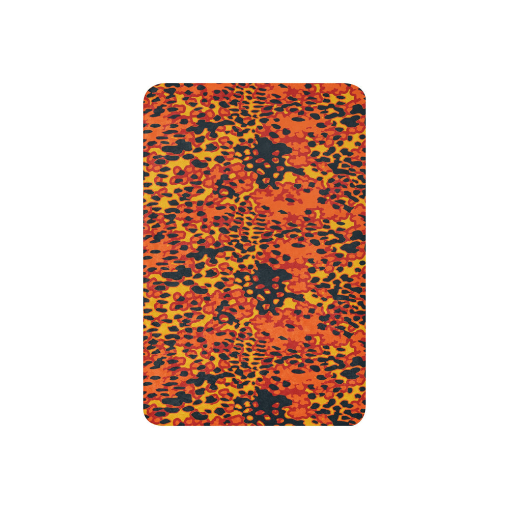 Plane Tree Hunter Orange CAMO Sherpa blanket - Blanket