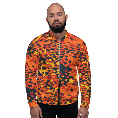 Plane Tree Hunter Orange CAMO Unisex Bomber Jacket