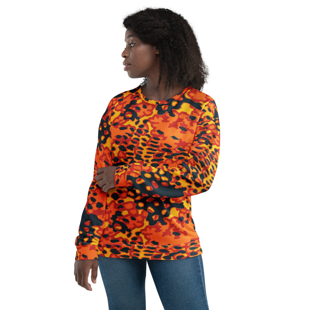 Plane Tree Hunter Orange CAMO Unisex Sweatshirt