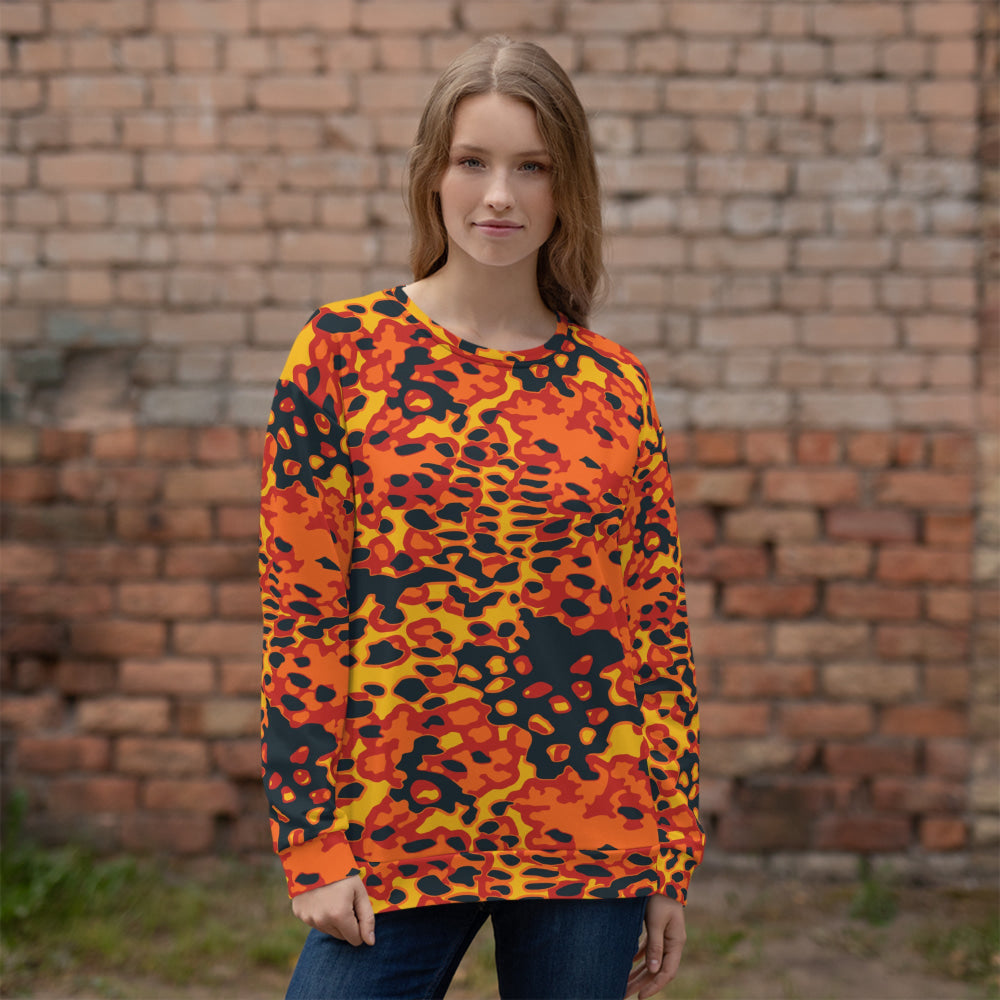 Plane Tree Hunter Orange CAMO Unisex Sweatshirt