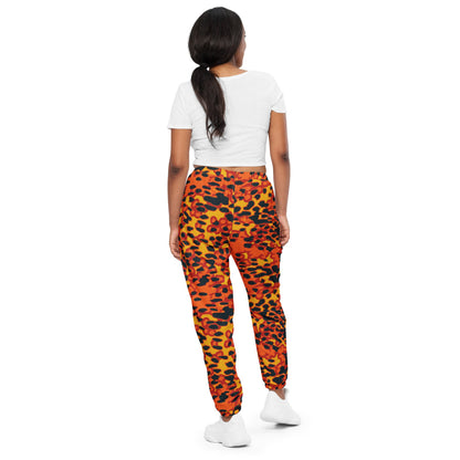 Plane Tree Hunter Orange CAMO Unisex track pants - Track Pants