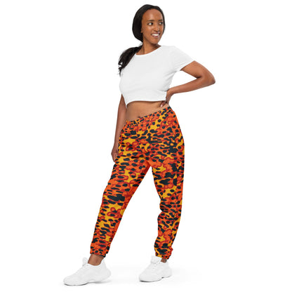 Plane Tree Hunter Orange CAMO Unisex track pants - Track Pants