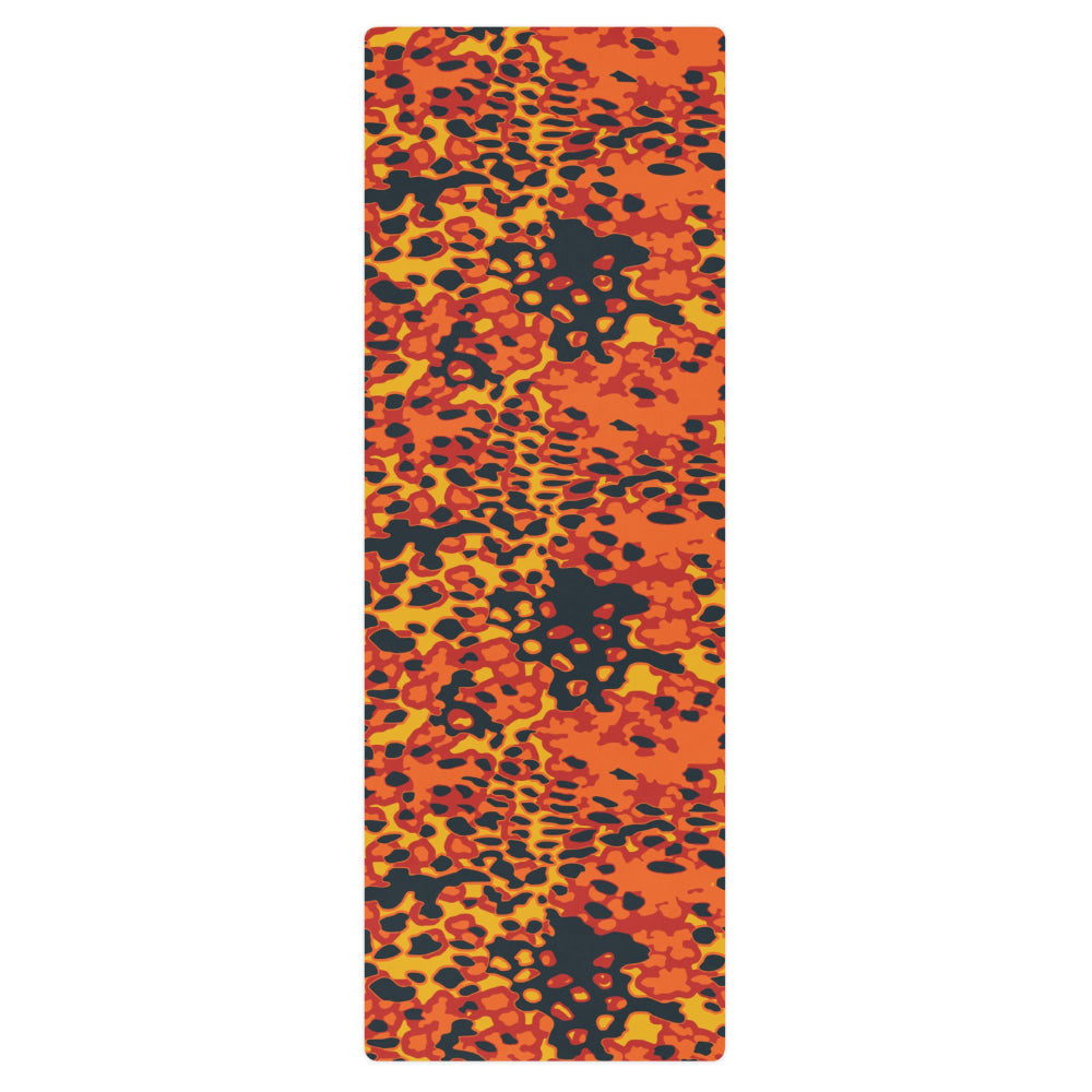 Plane Tree Hunter Orange CAMO Yoga mat - Mat