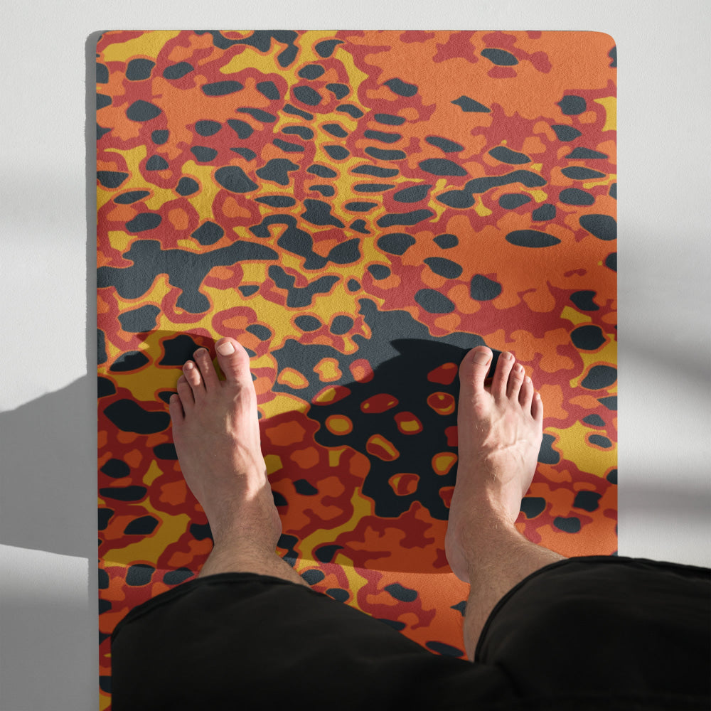 Plane Tree Hunter Orange CAMO Yoga mat - Mat