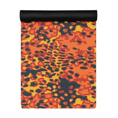 Plane Tree Hunter Orange CAMO Yoga mat - Mat