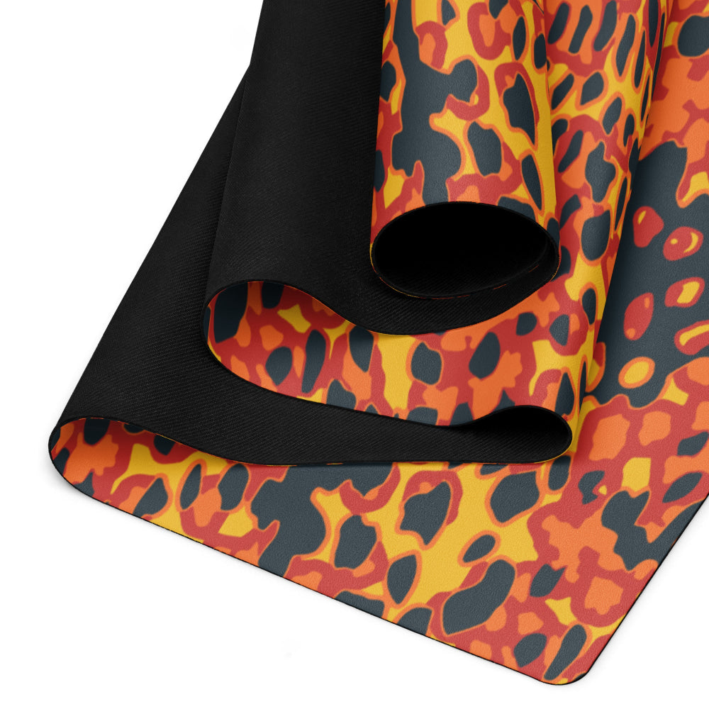 Plane Tree Hunter Orange CAMO Yoga mat - Mat