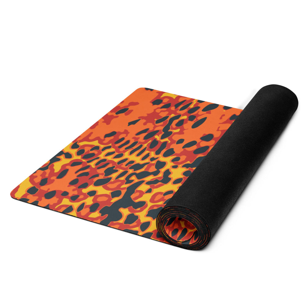 Plane Tree Hunter Orange CAMO Yoga mat - Mat