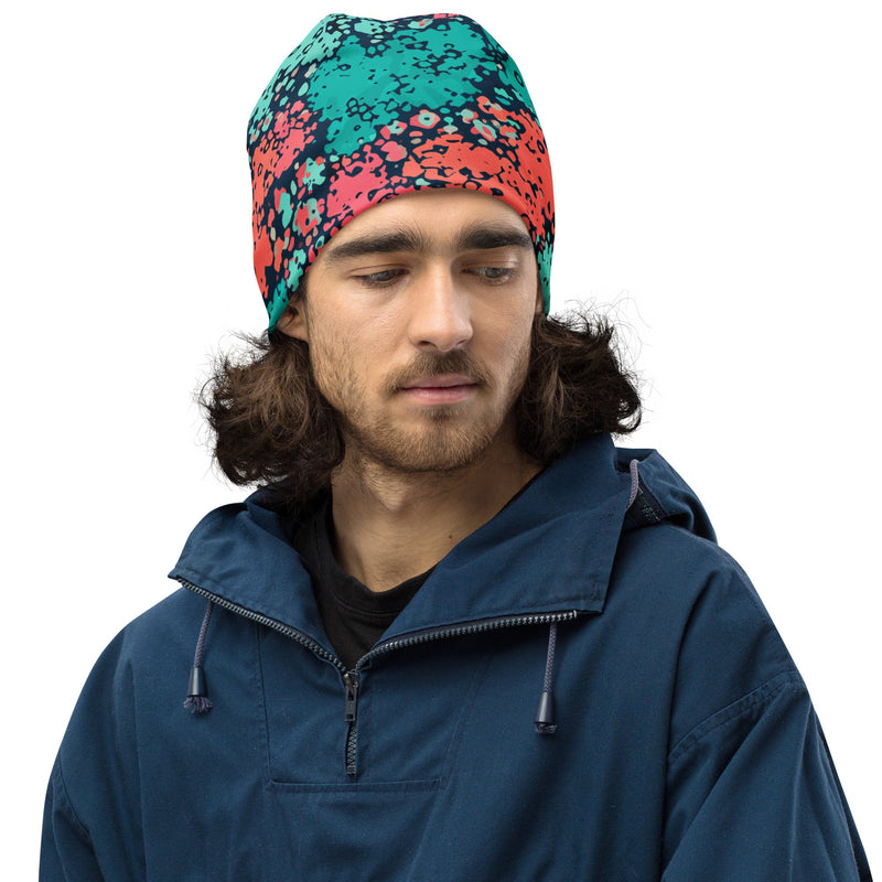 Plane Tree Miami Neon CAMO Beanie - Head