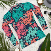 Plane Tree Miami Neon CAMO Mens Long-Sleeve Rash Guard - LS