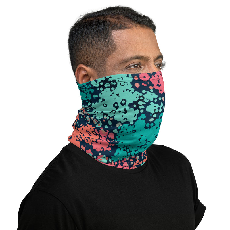 Plane Tree Miami Neon CAMO Neck Gaiter - Head