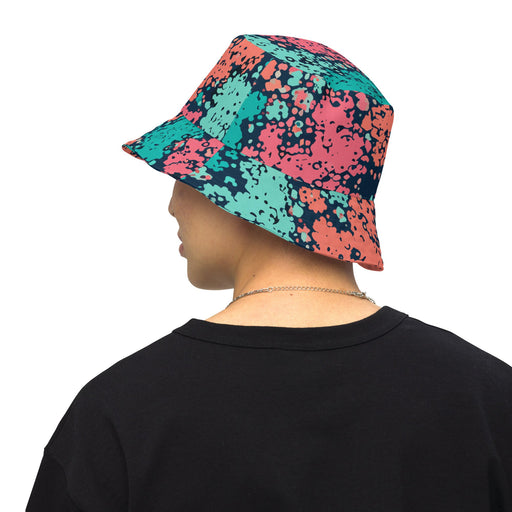 Plane Tree Miami Neon CAMO Reversible Bucket Hat - S/M - Head