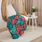 Plane Tree Miami Neon CAMO Sherpa Blanket