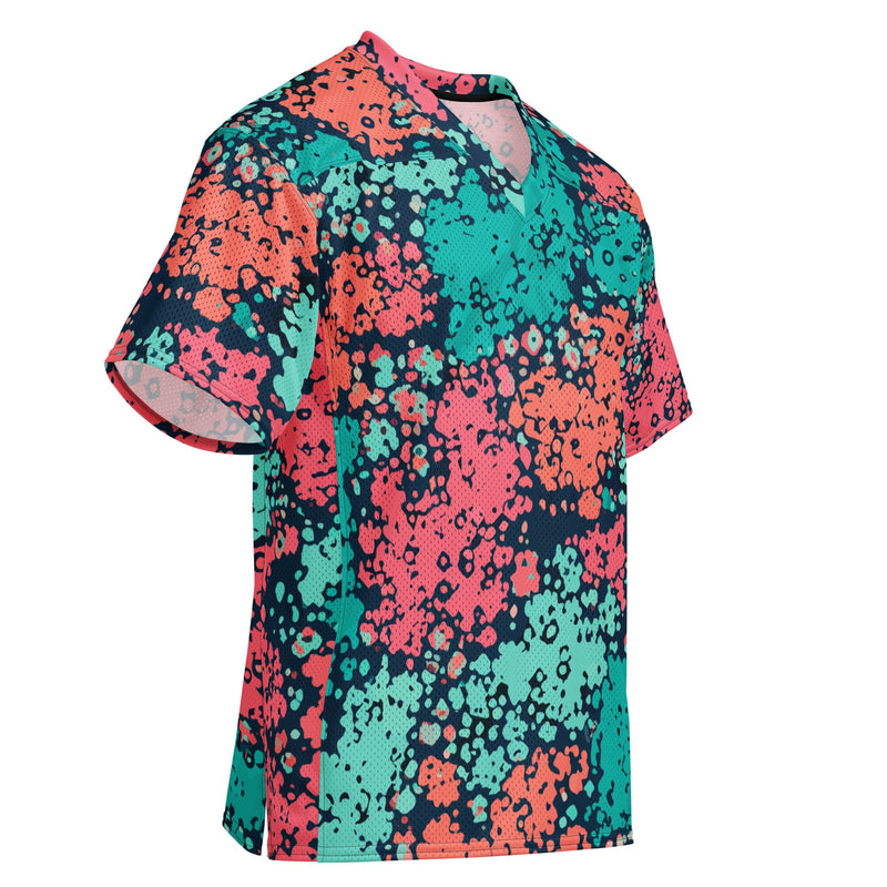 Plane Tree Miami Neon CAMO Unisex American Football Jersey