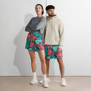 Plane Tree Miami Neon CAMO Unisex Athletic Long Shorts