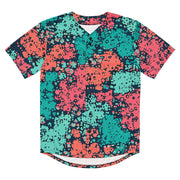 Plane Tree Miami Neon CAMO Unisex Baseball Jersey