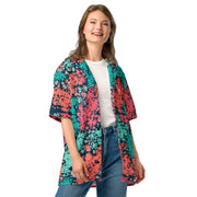 Plane Tree Miami Neon CAMO Unisex Short-Sleeve Button Shirt - Button-Up