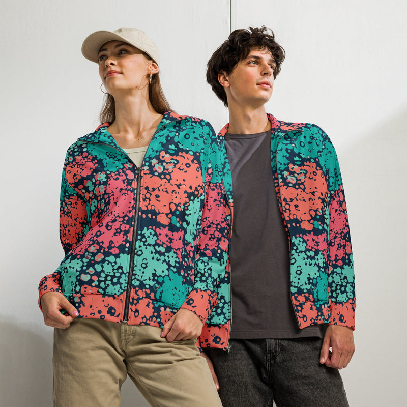 Plane Tree Miami Neon CAMO Unisex Track Jacket - 2XS