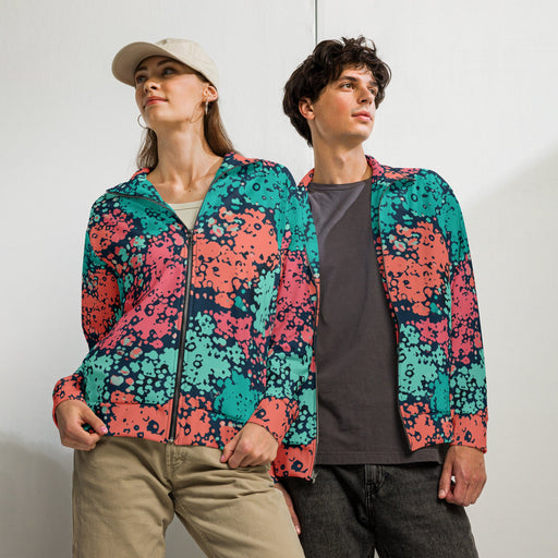 Plane Tree Miami Neon CAMO Unisex Track Jacket - 2XS