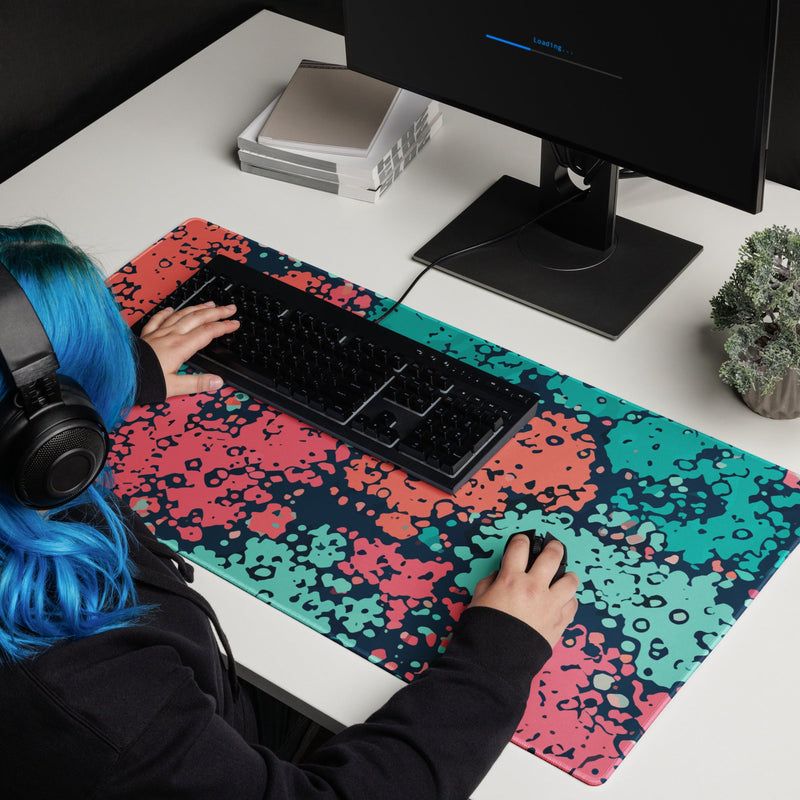 Plane Tree Miami Neon CAMO Universal Large Desk Pad