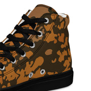 Plane Tree Platanenmuster Autumn Heritage CAMO Mens High-Top Canvas Shoes