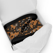 Plane Tree Platanenmuster Autumn Heritage CAMO Mens High-Top Canvas Shoes