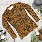 Plane Tree Platanenmuster Autumn Heritage CAMO Mens Long-Sleeve Rash Guard - LS