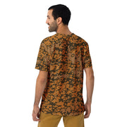 Plane Tree Platanenmuster Autumn Heritage CAMO Mens T-Shirt - Shirt - Tee