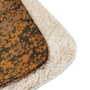 Plane Tree Platanenmuster Autumn Heritage CAMO Sherpa Blanket