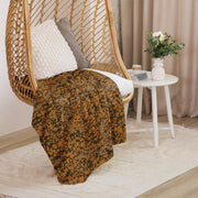 Plane Tree Platanenmuster Autumn Heritage CAMO Sherpa Blanket