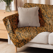 Plane Tree Platanenmuster Autumn Heritage CAMO Sherpa Blanket