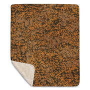 Plane Tree Platanenmuster Autumn Heritage CAMO Sherpa Blanket