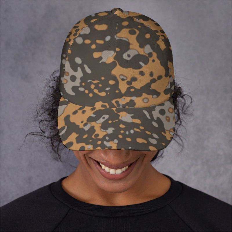 Plane Tree Platanenmuster Autumn Heritage CAMO Snapback Ball Cap - U / White - Head