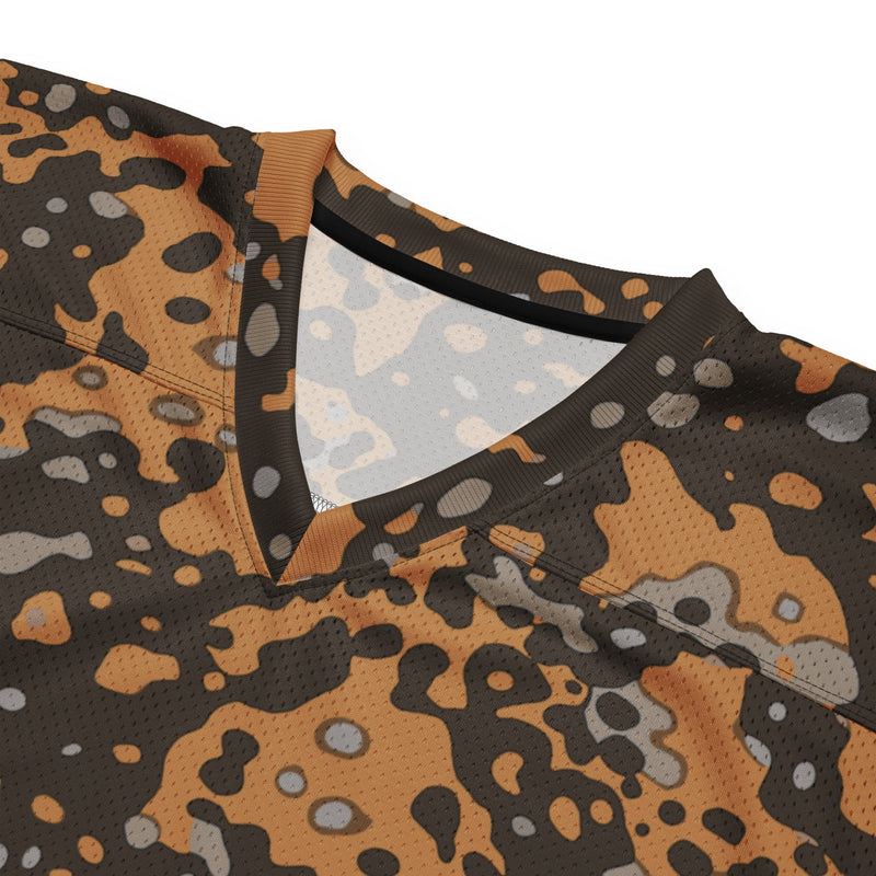 Plane Tree Platanenmuster Autumn Heritage CAMO Unisex American Football Jersey