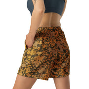 Plane Tree Platanenmuster Autumn Heritage CAMO Unisex Athletic Long Shorts